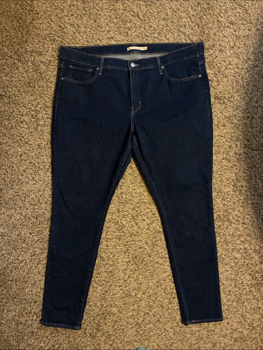 Levi’s 310 shaping super skinny jeans -size 20W